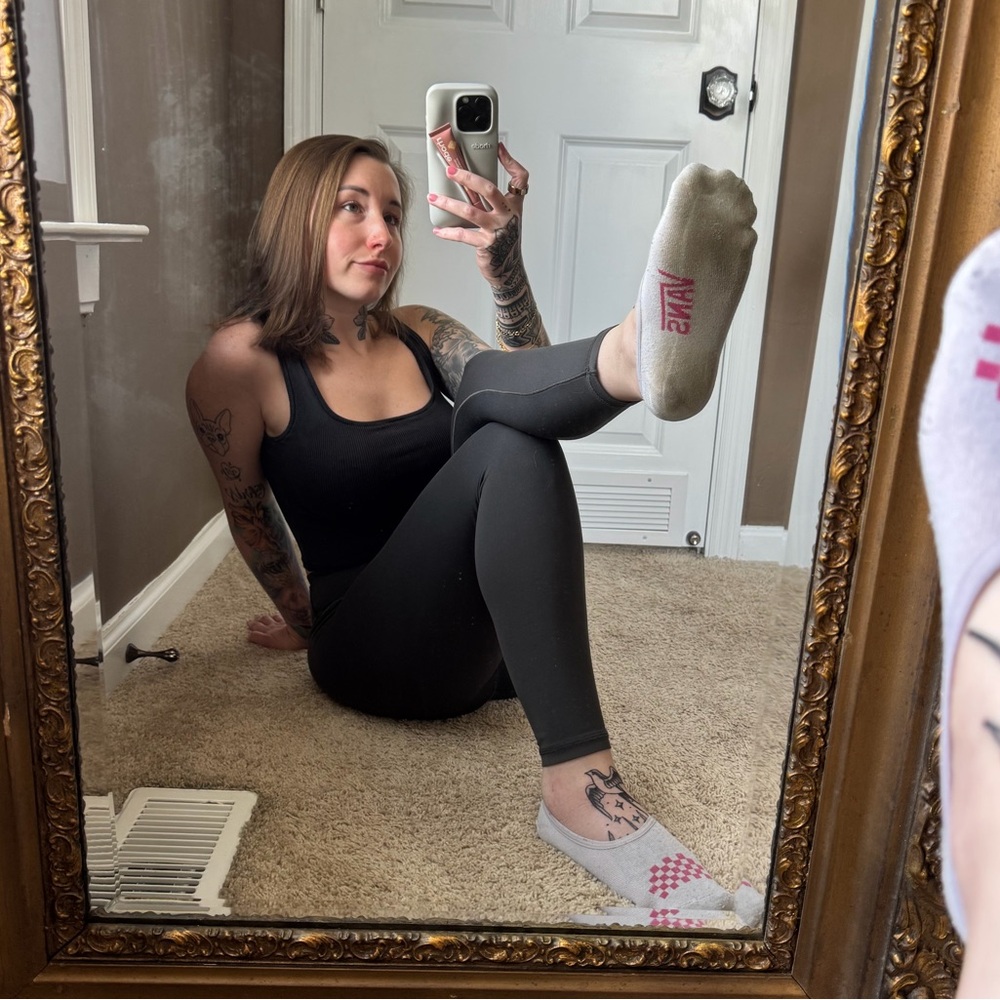 White vans socks